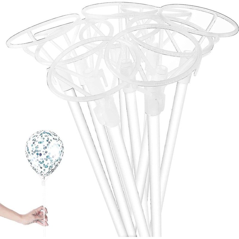 Bobo Balloon Stick 68cm with Cup Holder 10pack