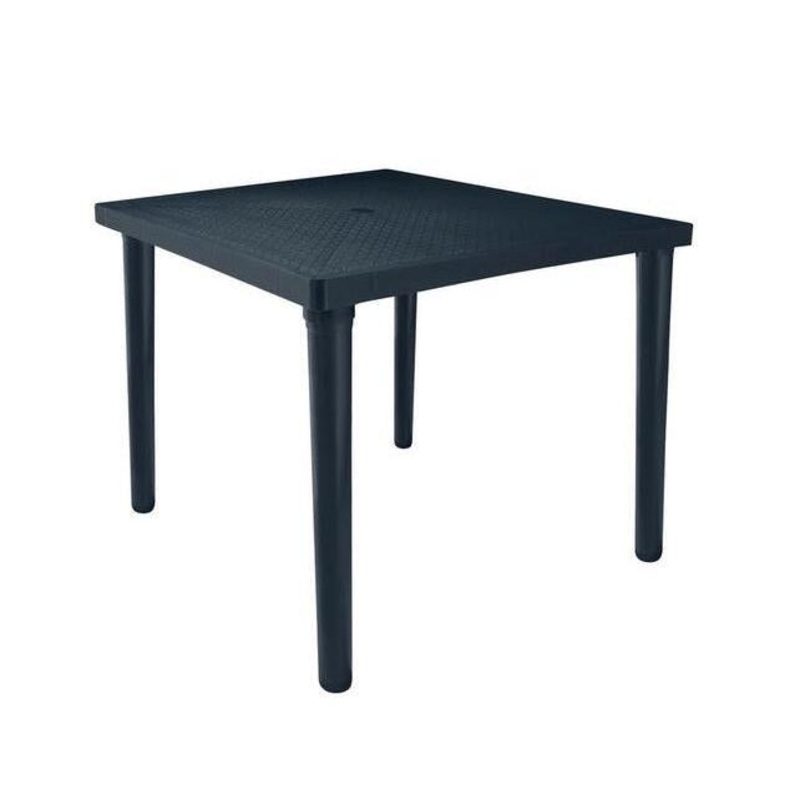 Buddi Patio Table 4-Seater 90cm Black