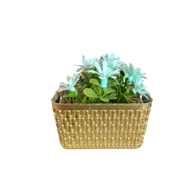 Nu Ware Plastic Flower Pot Flower Basket