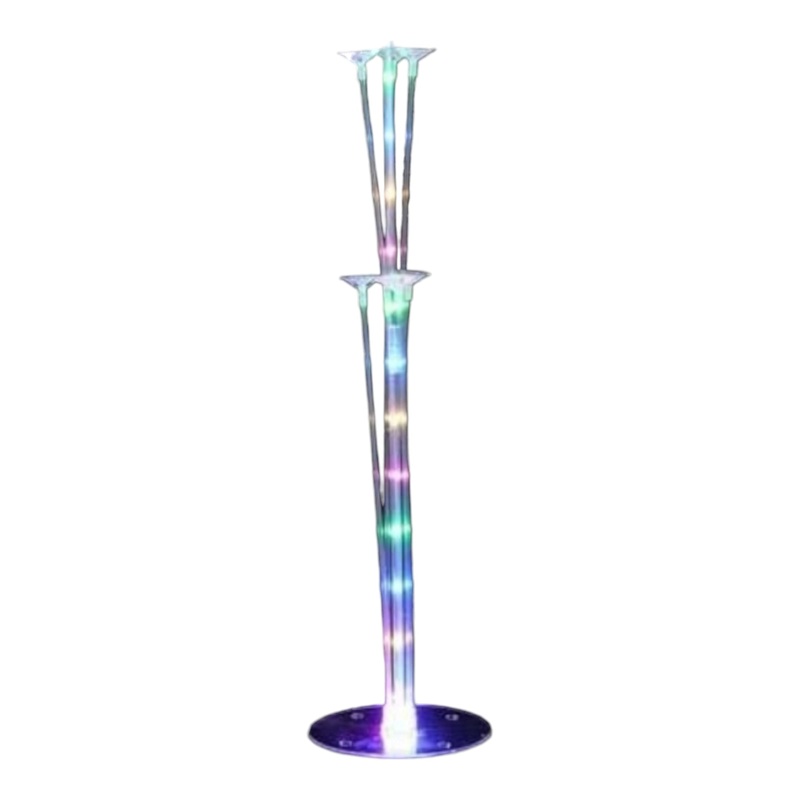 Balloon LED Column Stand 70cm 7-Cups and Base Set
