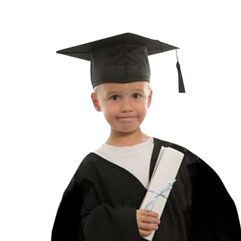 Child Graduation Felt Hat with Tassel