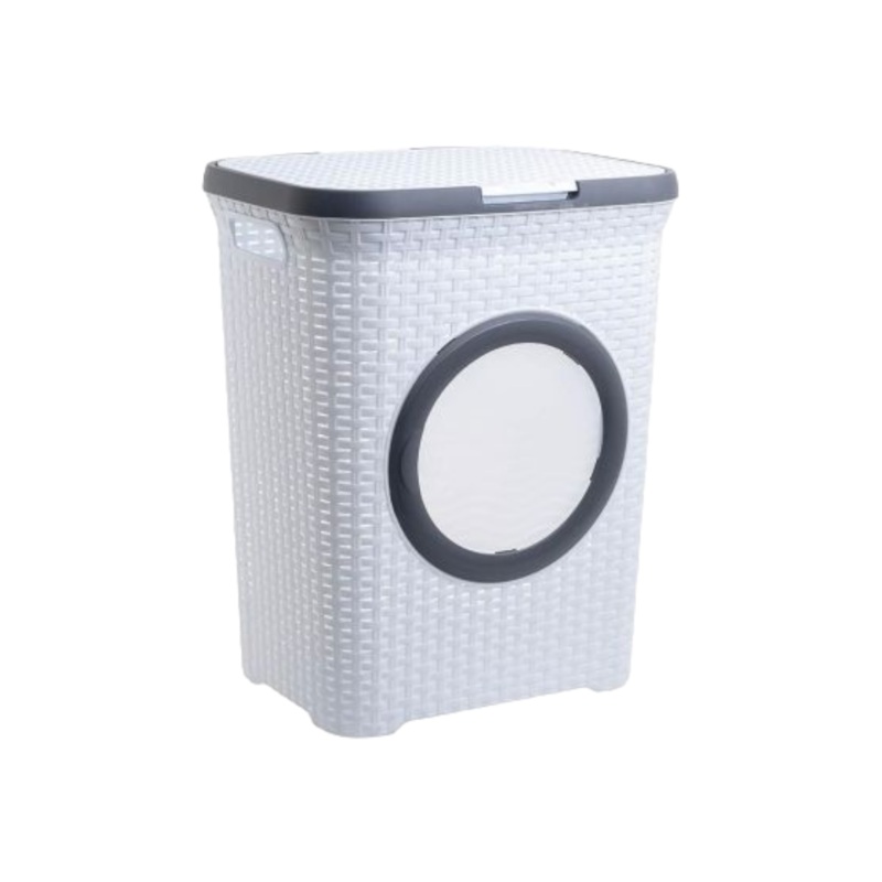 Foly Life Laundry Basket Modern Rattan 65L TM-1038 Titiz