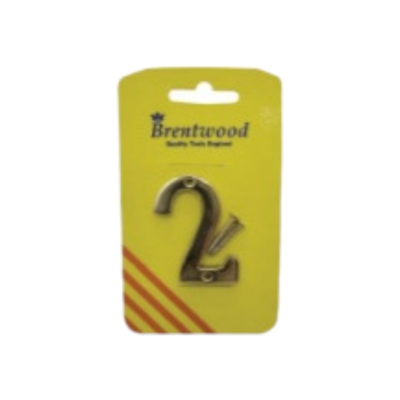 House Numerals Brass Numbers 0-9  50mm