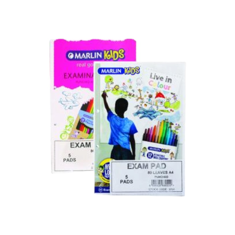 Marlin Examination Pad 80 Sheets Punched