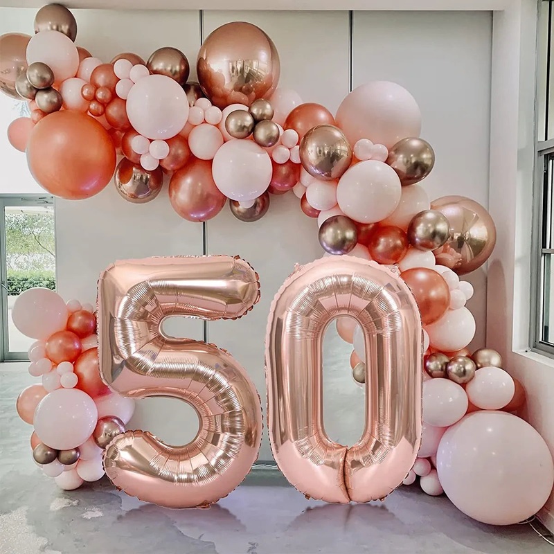 Party Foil Number Balloons 0 to 9 32Inch