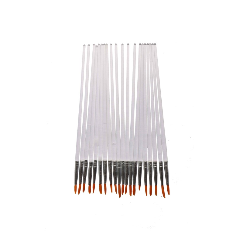 Artist Paint Brush Round Point L17cm 20pack