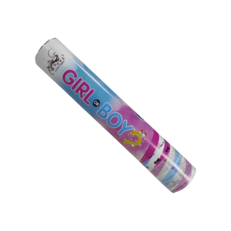 Party Confetti Popper 30cm Girl or Boy