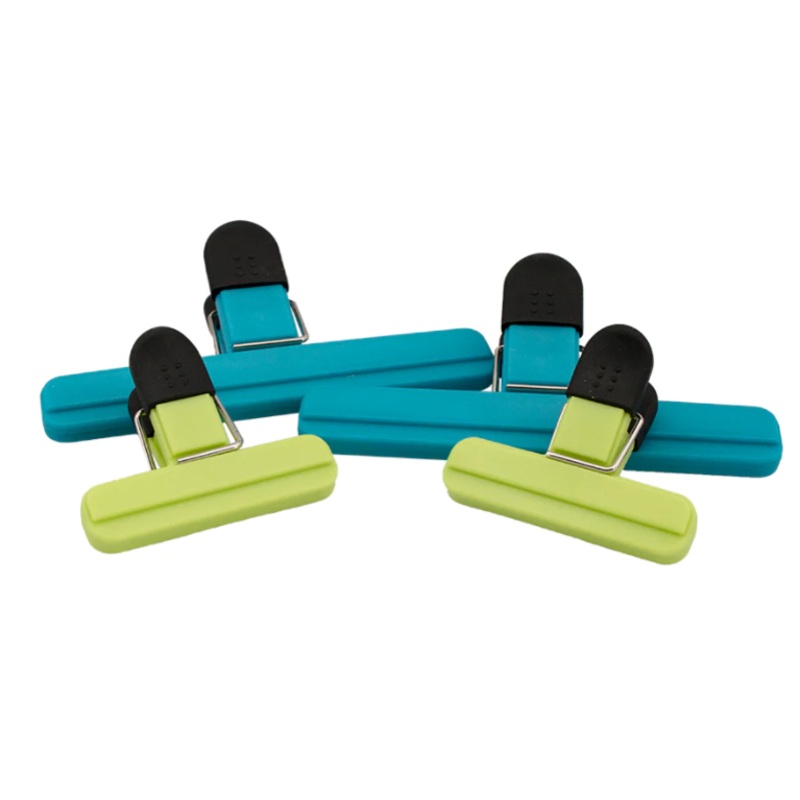 Regent Bag Sealing Clip Mixed Colour 2 Large and  2 Small 20720