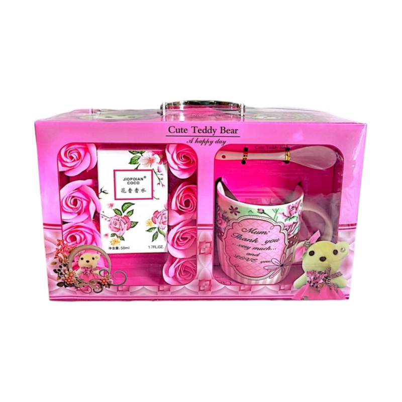 Ceramic Mug Gift Set – Mom, Thank you