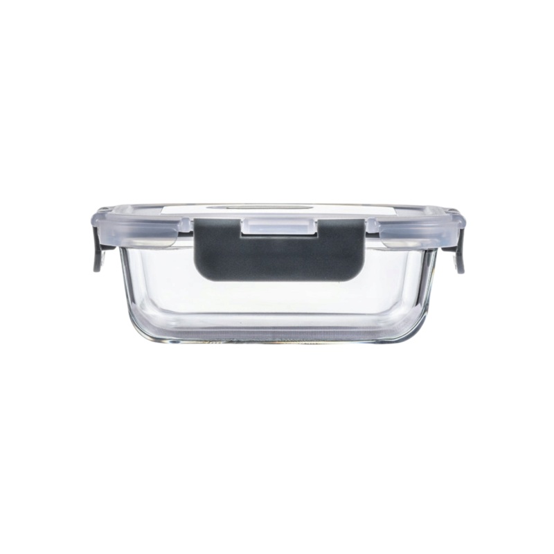 Consol Madrid Rectangle 3-Division Storage Container with Clip 910ml