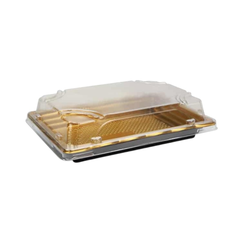 Disposable Container With Lid 10x16x4cm Rectangular