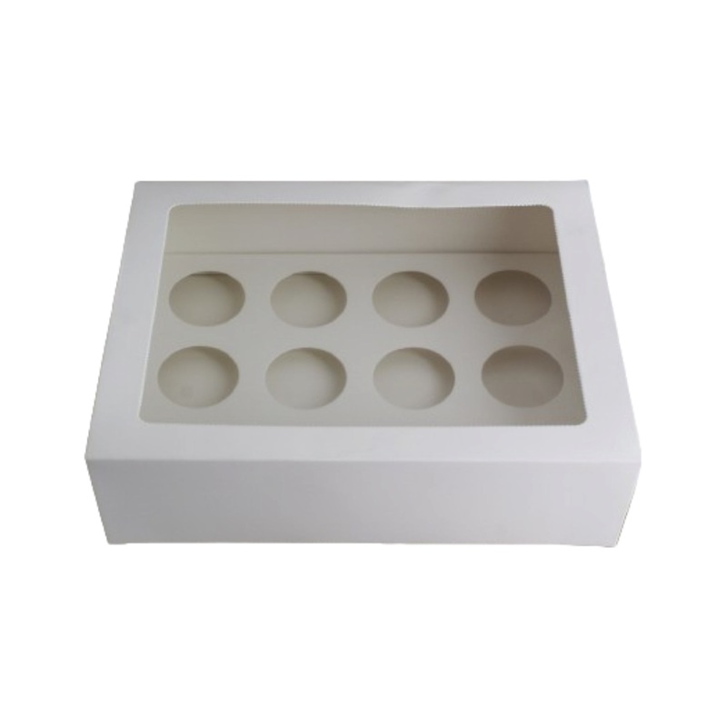 Gift Paper Cupcake Muffin Box 12-Division 345×26.5x10cm