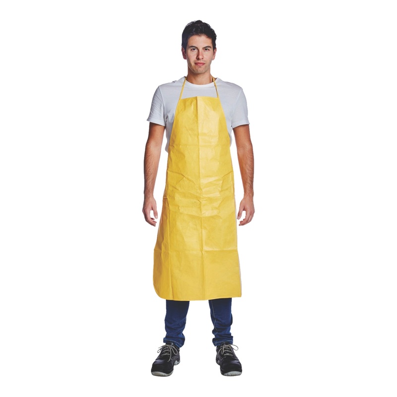 Industrial PVC Apron Yellow 110x770mm