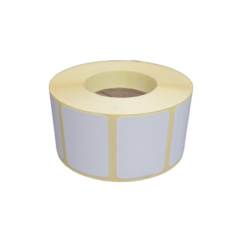 Thermal Barcode Labels White  40x30mm 1000 per Roll