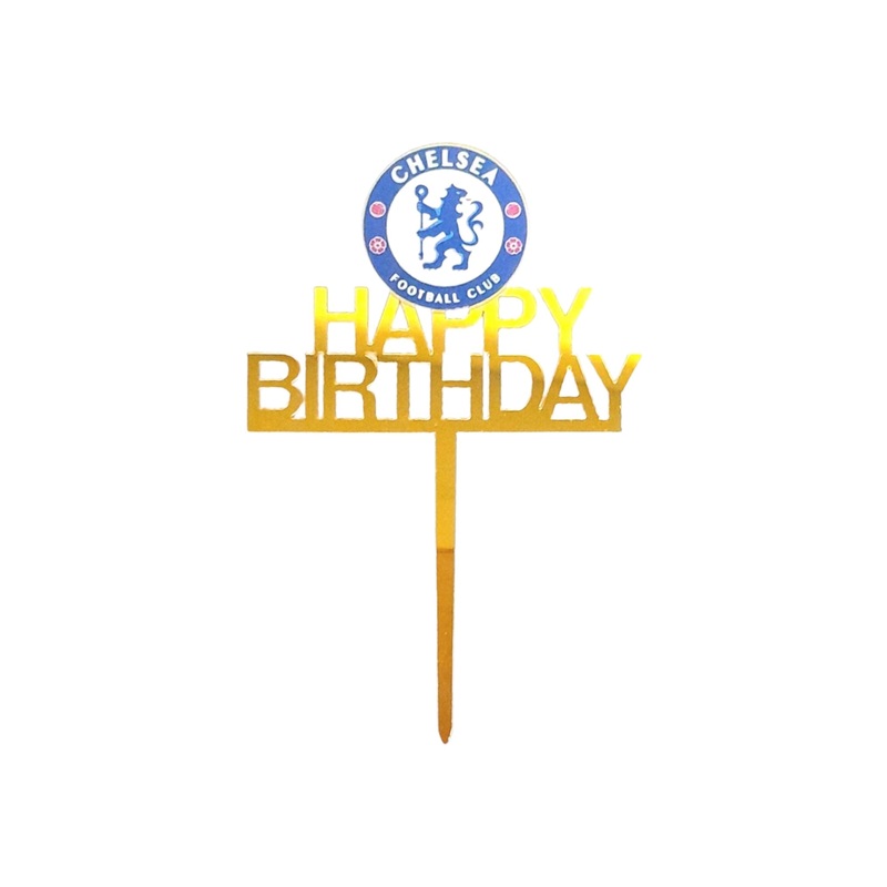 Cake Topper Happy Birthday Chelsea