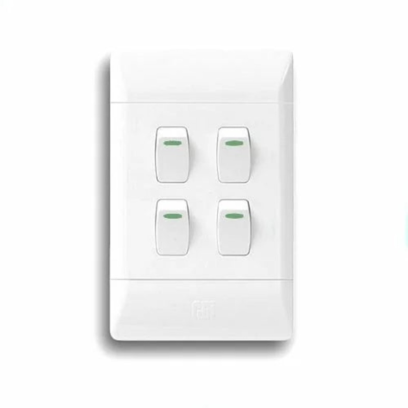 Wall Switch 4 Lever