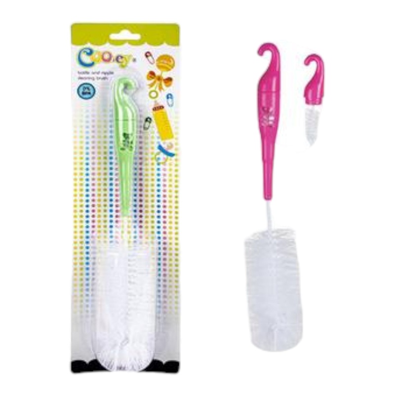 Cooey 2-Piece Baby Bottle and Nipple Brush Set  034-079055-A
