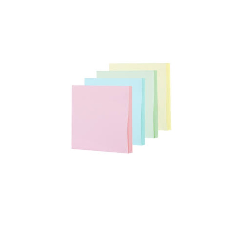 Deli Sticky Notes 76x101mm 100Sheets Assorted