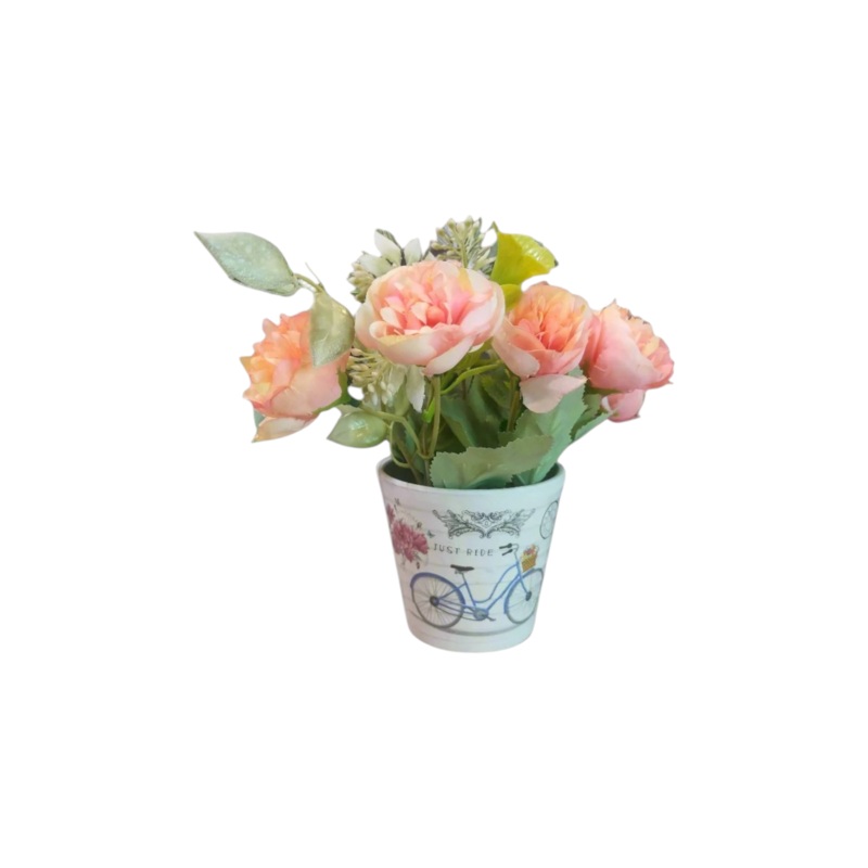 Artifical Flower 10x21cm in Pot