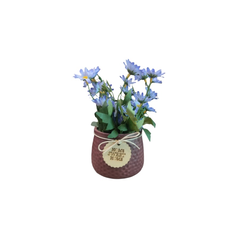 Artificial Flower Daisy In Pot