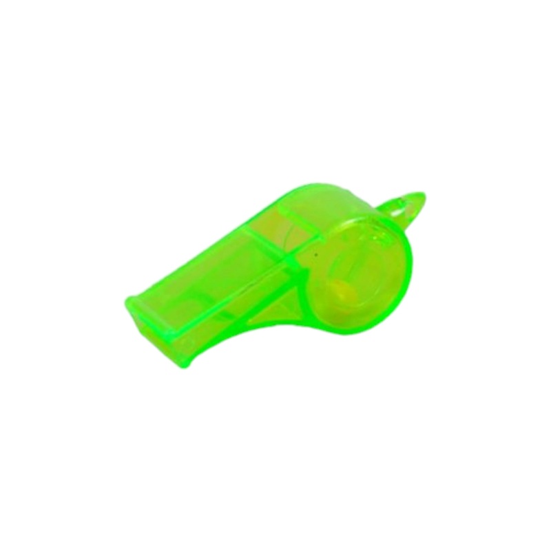 Sports Whistle Plastic Transparent 1pc