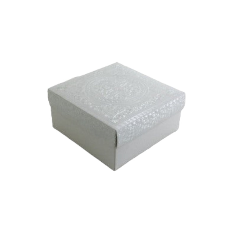 Gift Biscuit Paper Box 13cm Square Fancy XPP394