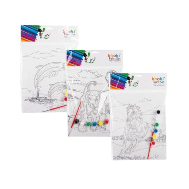 Khoki Arts & Craft Learn to paint Set 24x30cm 1pc