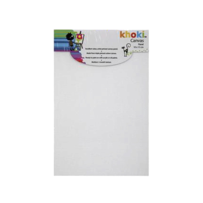 Khoki Arts & Craft Paint Canvas Panel 10x15cm