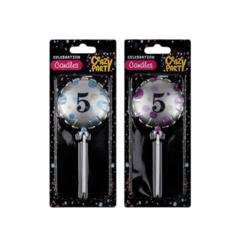 Birthday Candle Balloon Round No.5