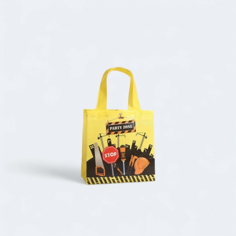 Construction Party Favor Bags 10cm