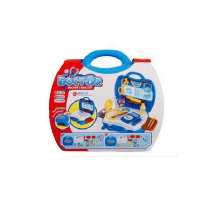 Play Set Doctor Set Storage Box 23x20cm 1pc