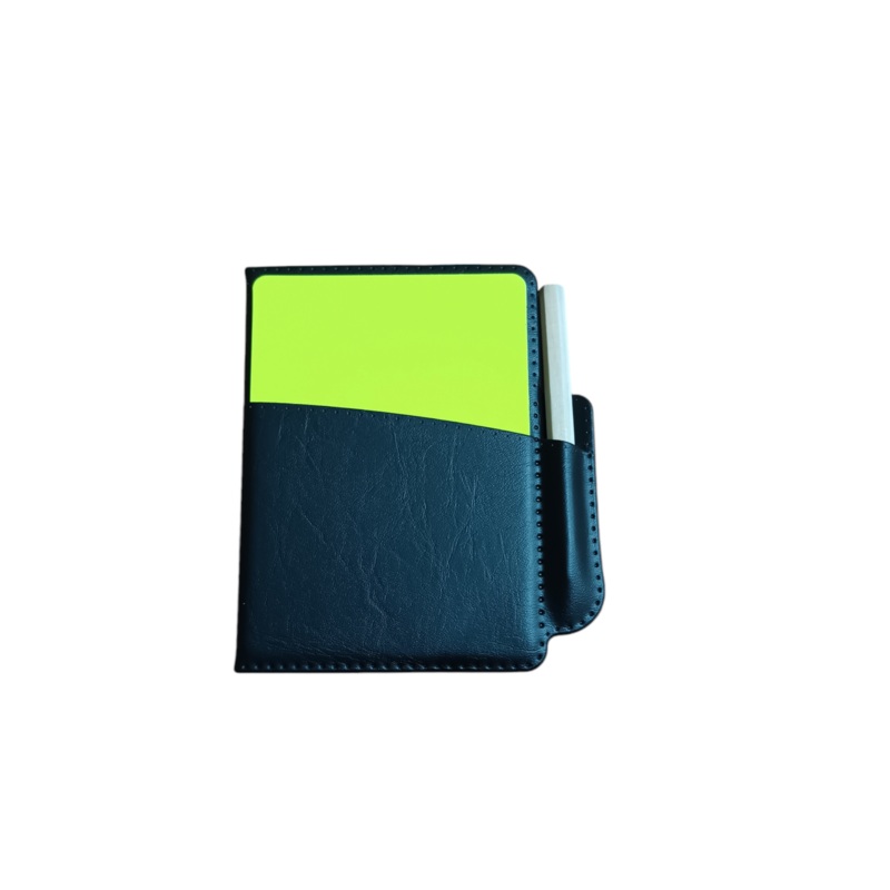 Referee Warning Cards 12x10cm in Wallet Pouch