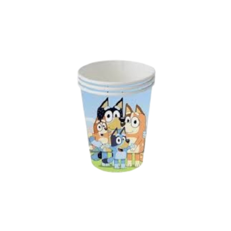 Disney Bluey Party Cups 250ml 10pack