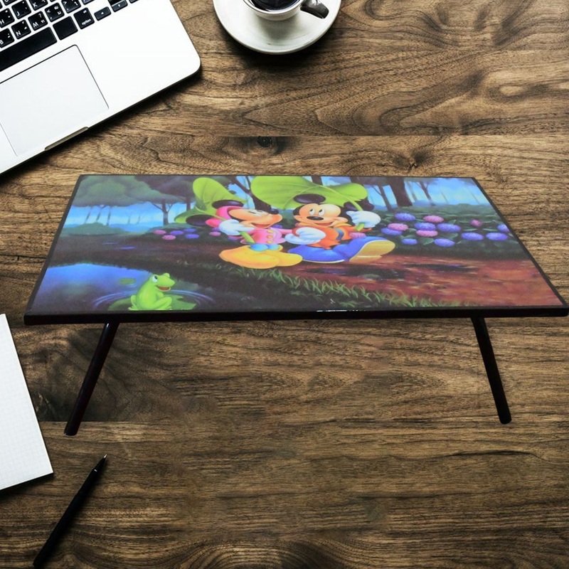 Multipurpose Portable Writing Homework Mix Cartoon Design Printed Table (1 Pc / Mix Design / 6141 Cm)