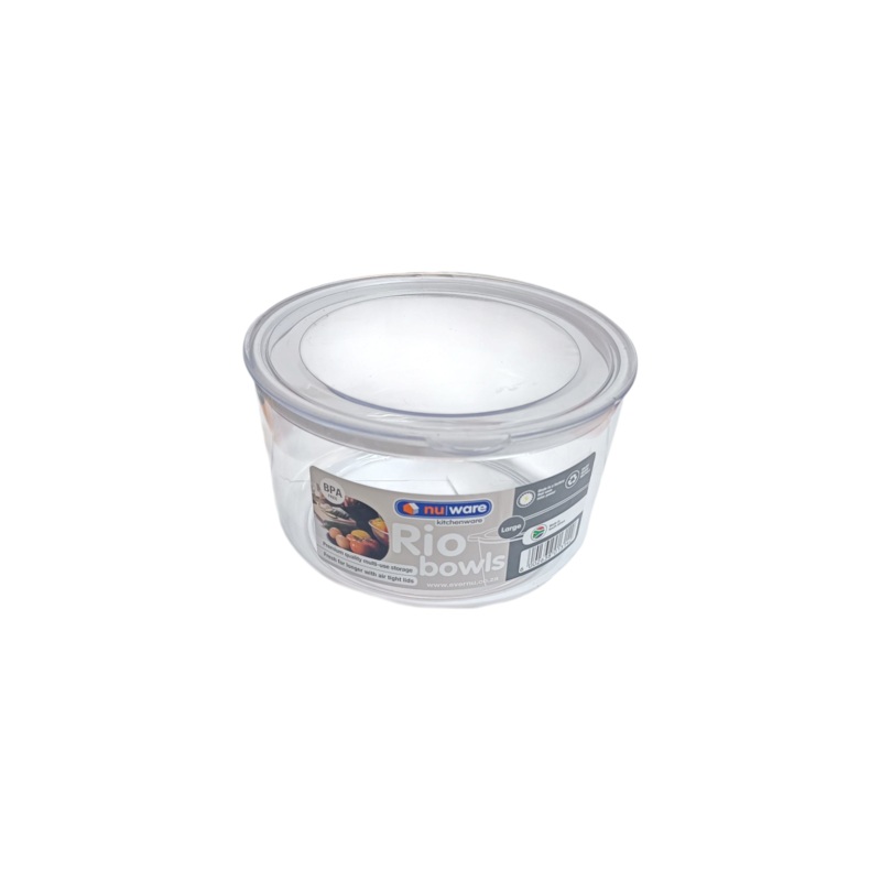 Nu Ware Plastic Rio Bowl Large 16.5x9cm