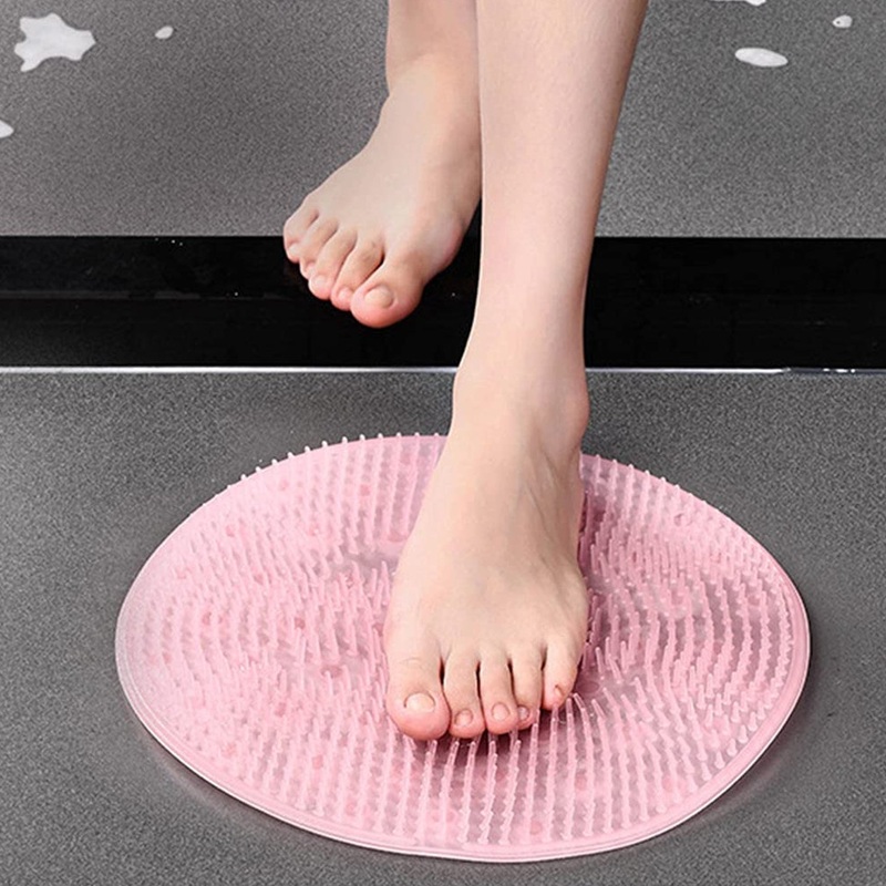 Round Shape Foot Rubbing / Bath Massager (3030 CM / 1 Pc)