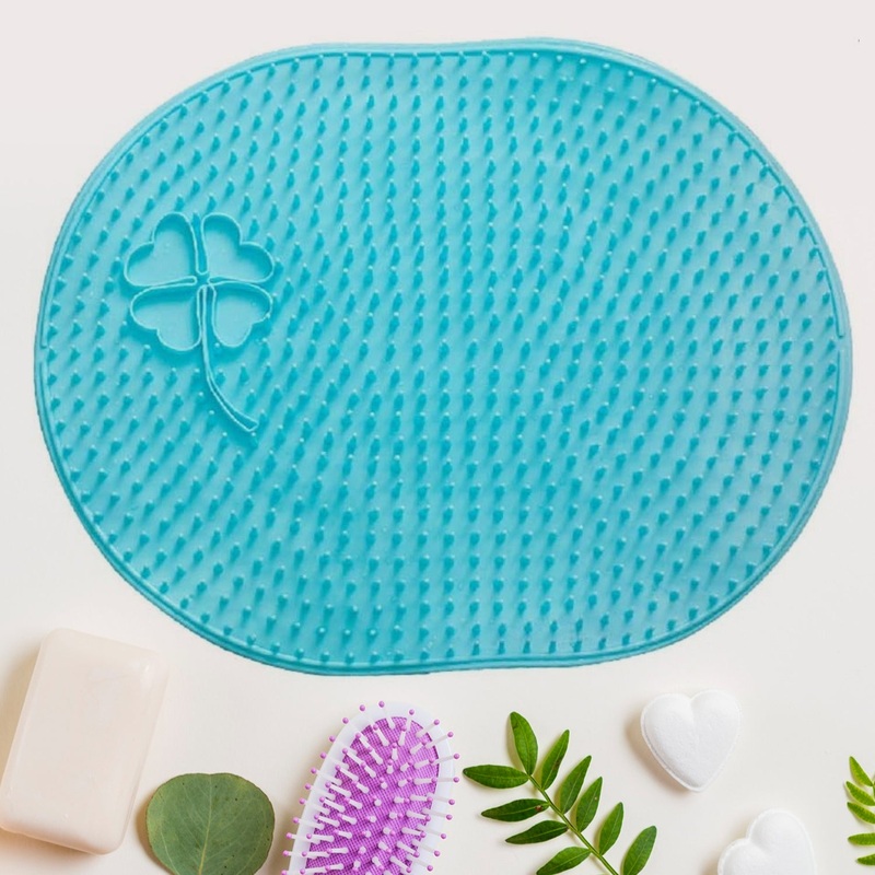 Silicone Bath Massage Cushion with Suction Cup (3528 CM / 1 Pc)