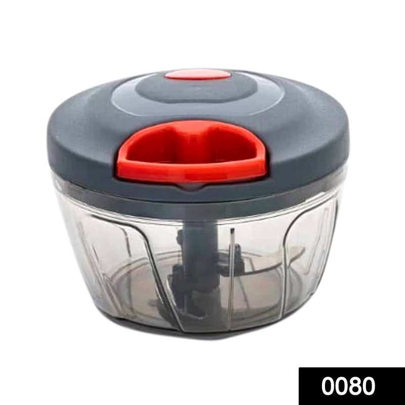 080 Manual Food Chopper, Compact & Powerful Hand Held Vegetable Chopper/Blender