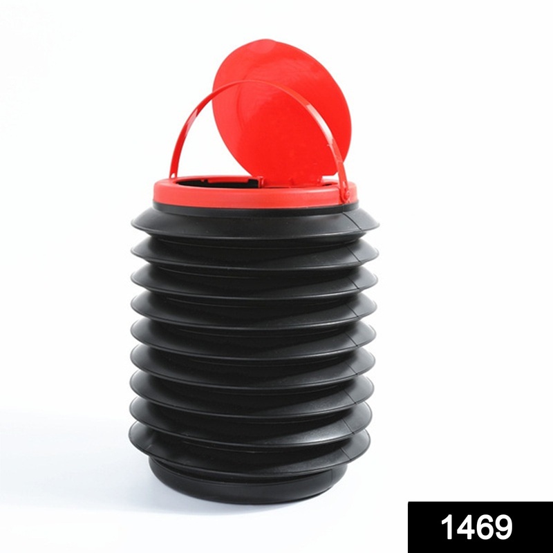 1469 Collapsible Car Dustbin Pop Up Trash Can Foldable Waste Bin Garbage