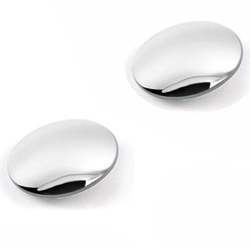 1512 Blind Spot Round Wide Angle Adjustable Convex Rear View Mirror – Pack of 2