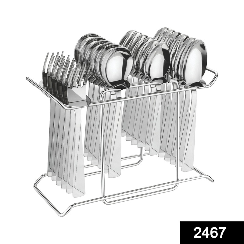 2467  24 Pack Premium Stainless Steel Cutlery Set