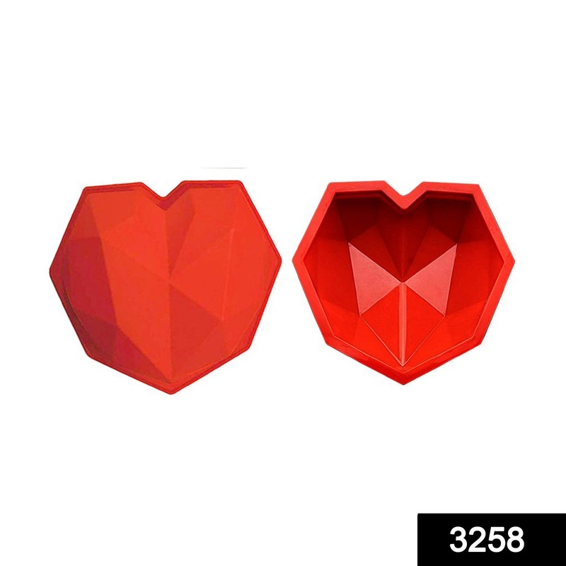 3258 Silicone Heart Pinata Shape Chocolate Mould