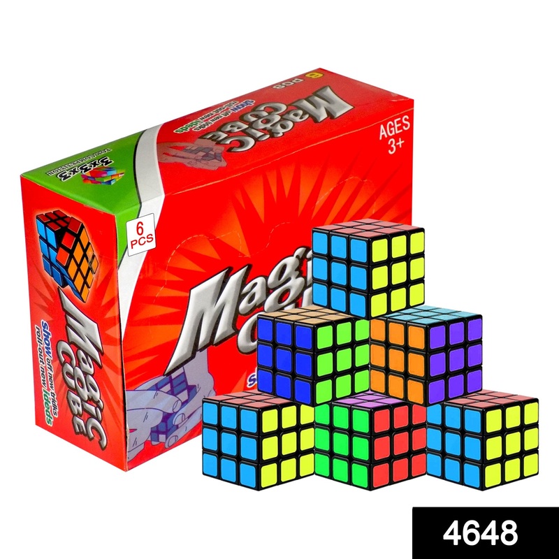 4648 High Speed Multicolor Cube (pack of 6)