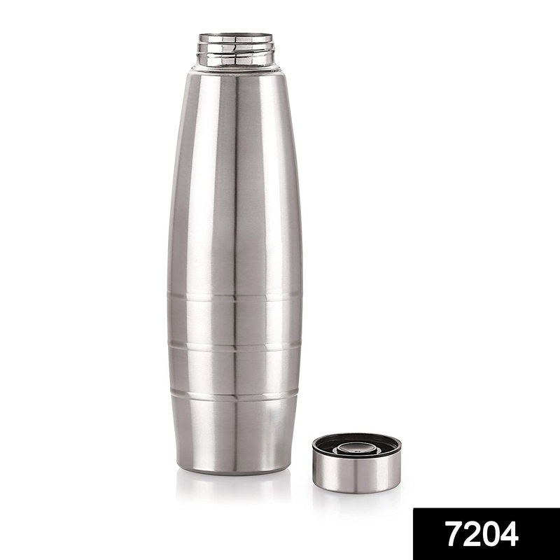 7204 Stainless Steel Fridge Water Bottle Refrigerator Bottle Thunder (650Ml)