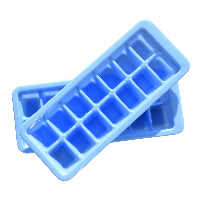 1196 Ice Cube Trays  14 Cavity Per Ice Tray [Multicolour]