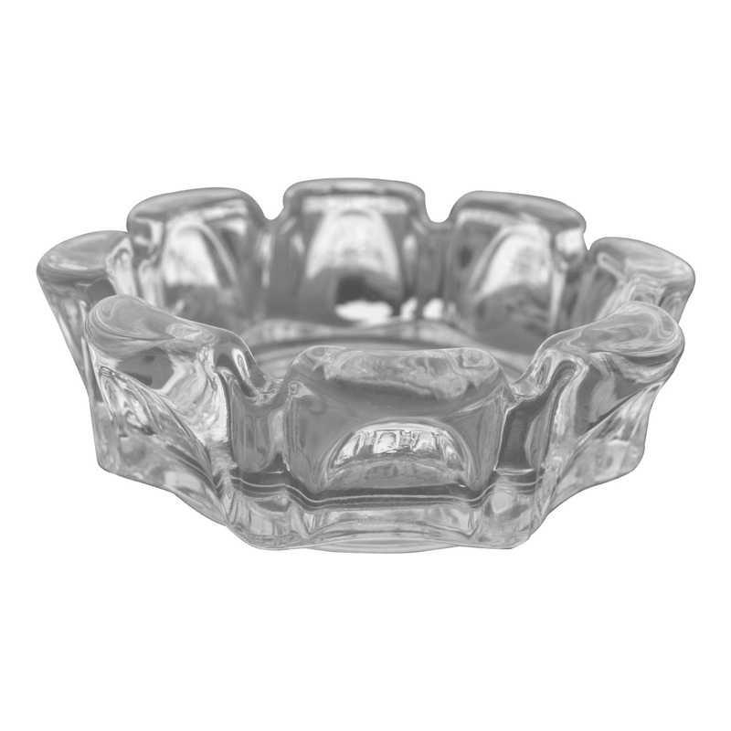 1198 Crystal Quality Glass Ash Tray