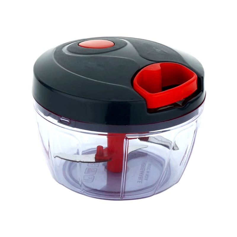 2257 Manual Hand Held Vegetable Chopper Mincer Blender (600ml)