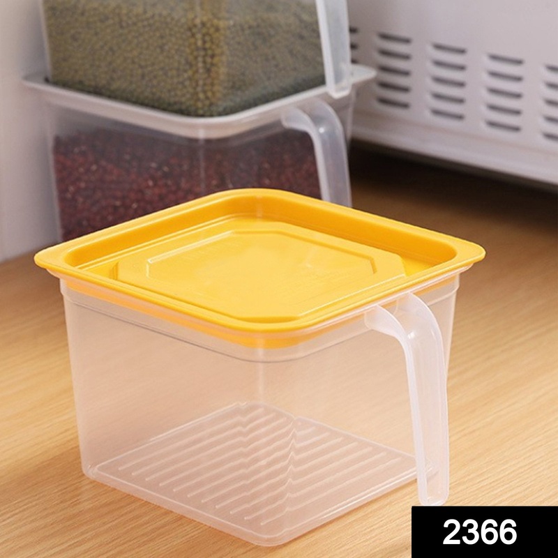 2366 Square Food Storage Containers With Handle (1 PC)