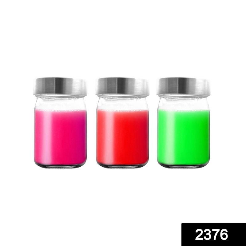 2376 Transparent Air Tight Food Storage Container Jar Dispenser for Kitchen