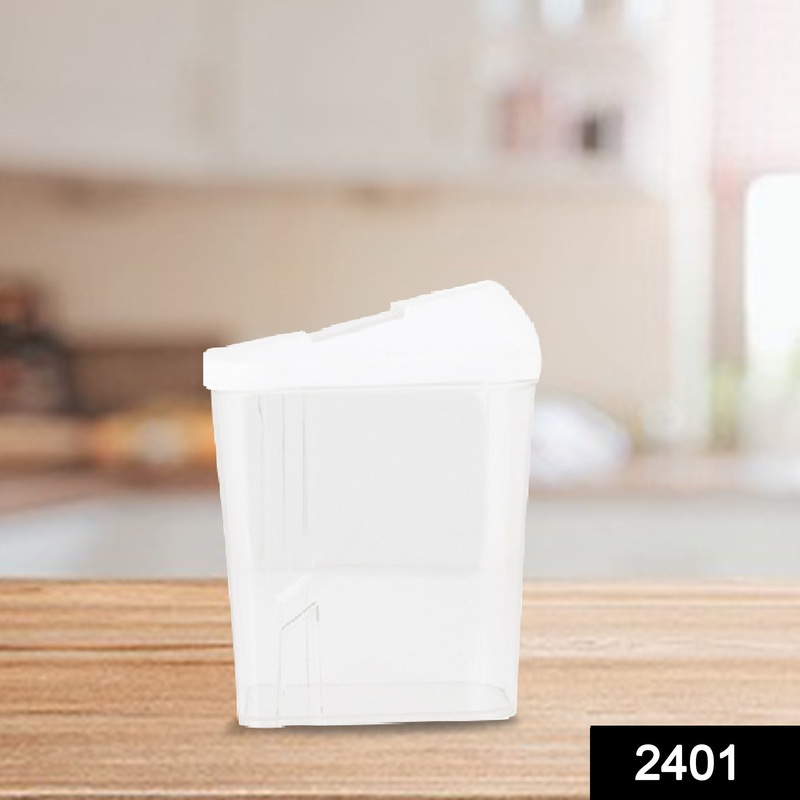 2401 Plastic Storage Containers with Sliding Mouth (1100 ml)
